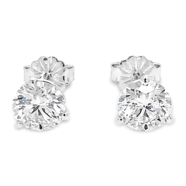 2 TDW Lab Grown Diamond Stud Earrings Texas Gold Connection Greenville, TX