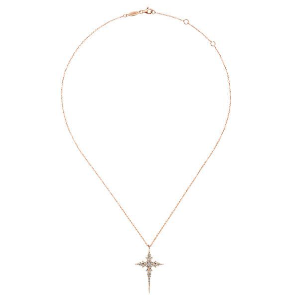 14k Rose Gold Cross Image 2 Texas Gold Connection Greenville, TX