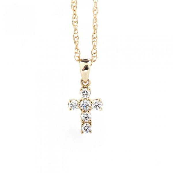 Lady's Yellow 14K Necklace Length 17 With 1.00Tw Round Diamonds Texas Gold Connection Greenville, TX