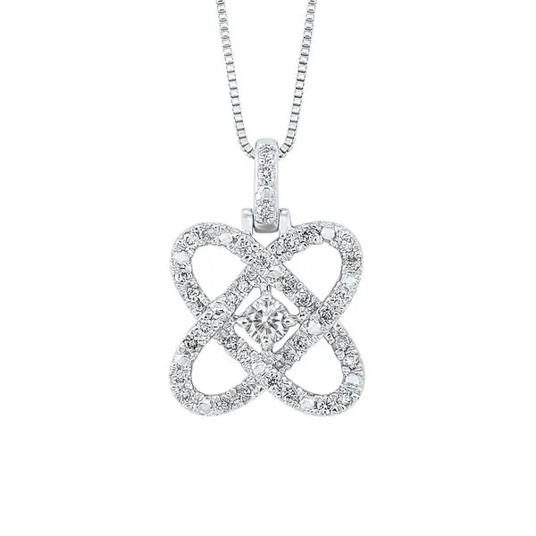 Sterling Silver Diamond Necklace Texas Gold Connection Greenville, TX