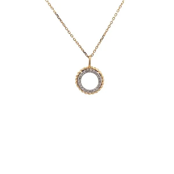 14K Yellow Gold Diamond Necklace Texas Gold Connection Greenville, TX