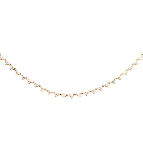 Dainty Triangle Illusion Diamond Necklace Texas Gold Connection Greenville, TX