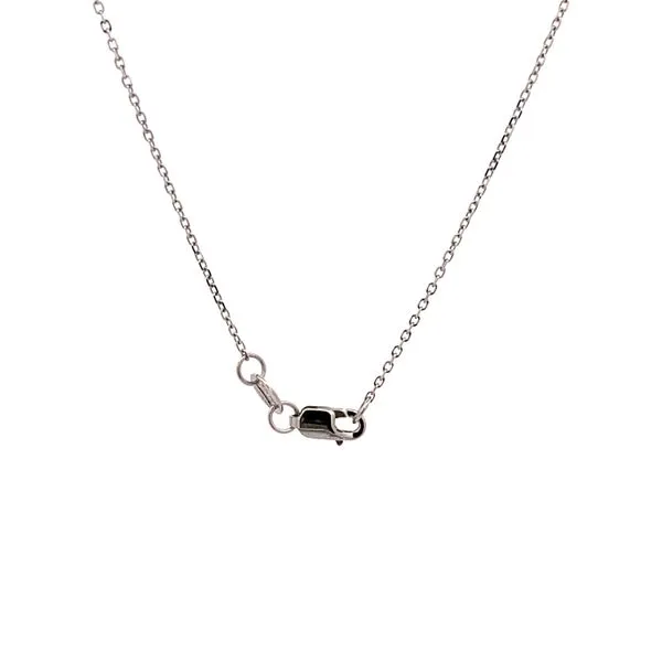 14K White Gold Ruby and Diamond Necklace Image 2 Texas Gold Connection greenville, TX