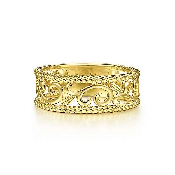 Brass Gold Plated Spiral Snake Design Fashion Finger Ring Women