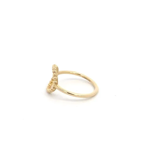 Lady's Yellow 14K Free Form Fashion Ring Size 7 Image 2 Texas Gold Connection Greenville, TX