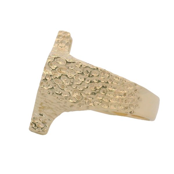 Men's 10K Yellow Gold Texas Nugget Ring Size 10 Image 2 Texas Gold Connection greenville, TX
