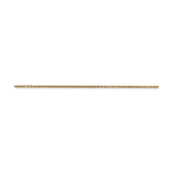 14 Karat Yellow Gold Cable Link Chain Image 3 Texas Gold Connection Greenville, TX