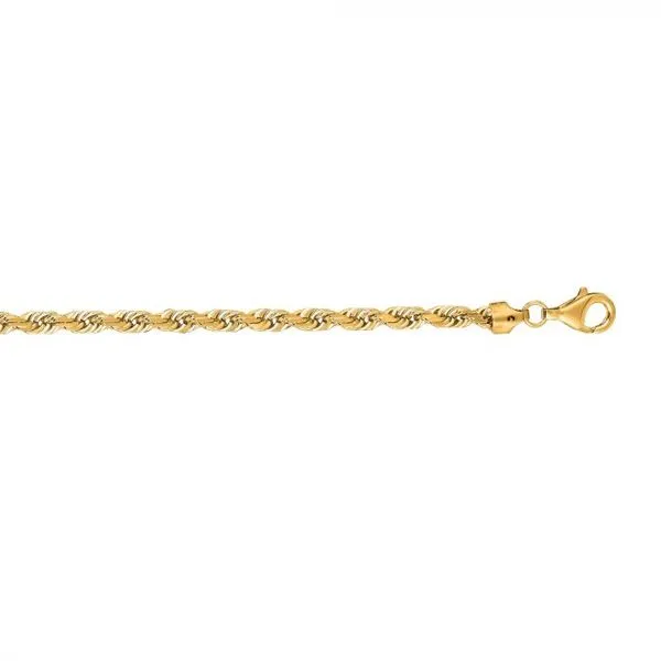14K Gold 5mm Diamond Cut Royal Rope Chain Texas Gold Connection Greenville, TX