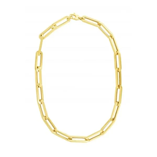 14K 9.6mm Paperclip Chain Texas Gold Connection Greenville, TX