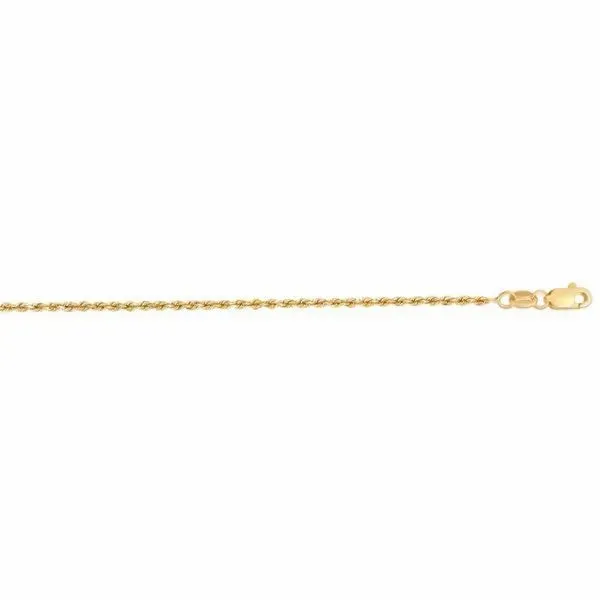 14K Gold 1.4mm Diamond Cut Royal Rope Chain Texas Gold Connection Greenville, TX