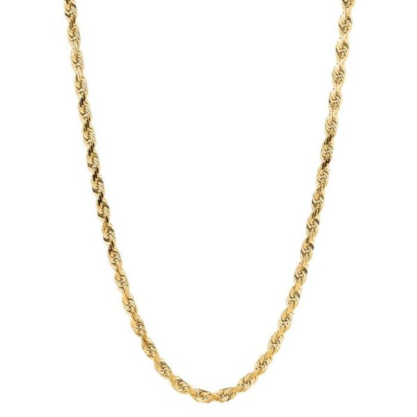 14K Gold 5mm Diamond Cut Royal Rope Chain Image 2 Texas Gold Connection Greenville, TX