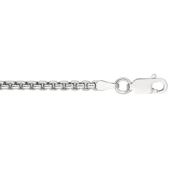 Silver 2mm Round Box Chain Texas Gold Connection Greenville, TX