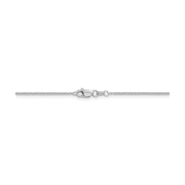 14K White Gold Cable Link Chain Image 4 Texas Gold Connection greenville, TX
