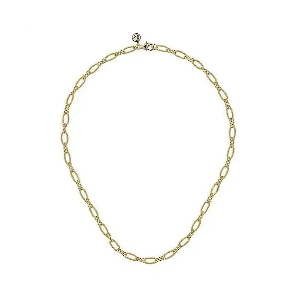 17 inch 14K Yellow Gold Necklace Image 2 Texas Gold Connection Greenville, TX