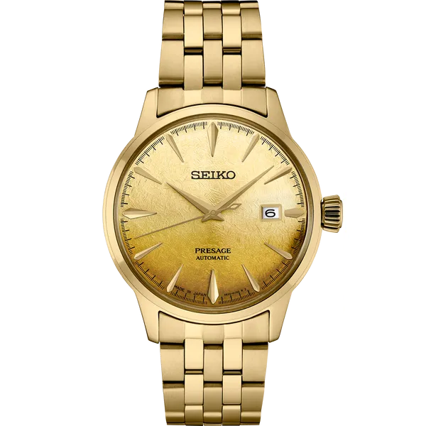 Seiko presage cocktail gold new arrivals