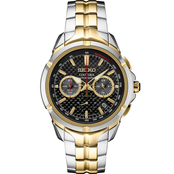 Seiko Coutura Collection Men's Watch Texas Gold Connection Greenville, TX