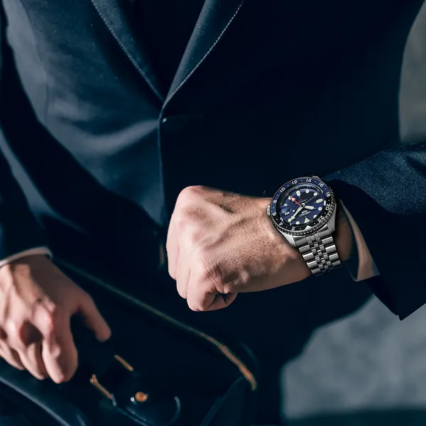 Seiko 5 Sports SKX Sports Style GMT Series Men's Watch Image 4 Texas Gold Connection Greenville, TX