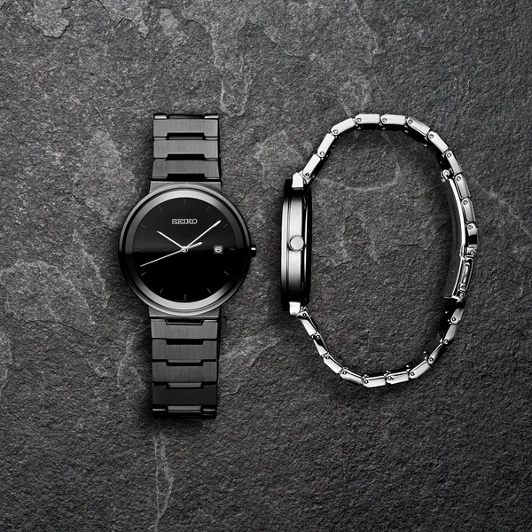 Seiko Essentials Collection Men's Watch Image 4 Texas Gold Connection greenville, TX