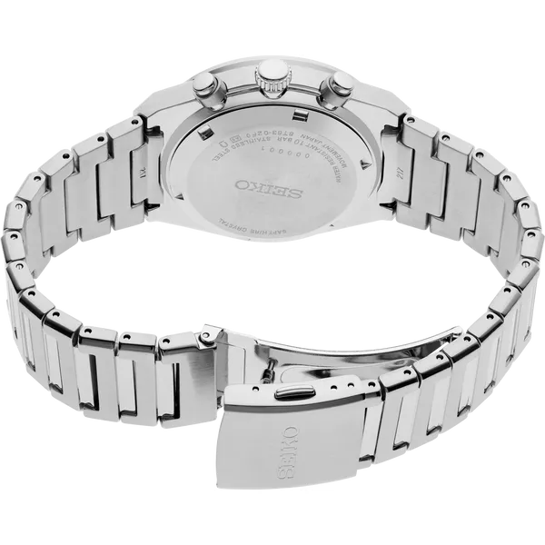 Essentials SS Quartz Chronograph Gray Dial Image 3 Texas Gold Connection greenville, TX