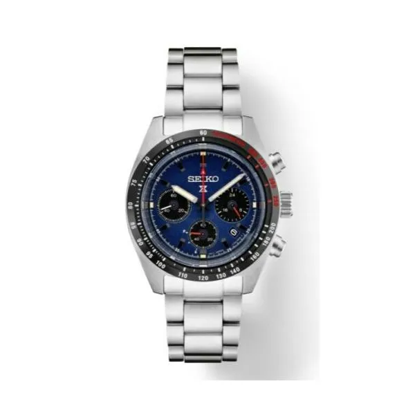 Seiko Prospex Speedtimer Solar Chronograph Men's Watch Texas Gold Connection greenville, TX
