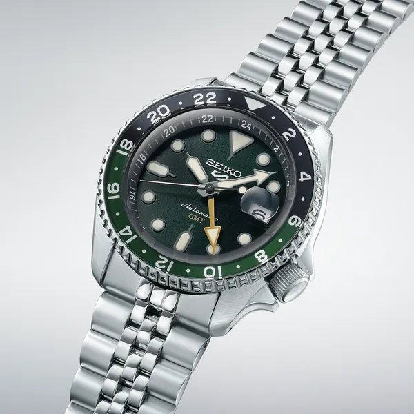 Seiko 5 Sports SKX Sports Style GMT Series Men's Watch Image 4 Texas Gold Connection greenville, TX