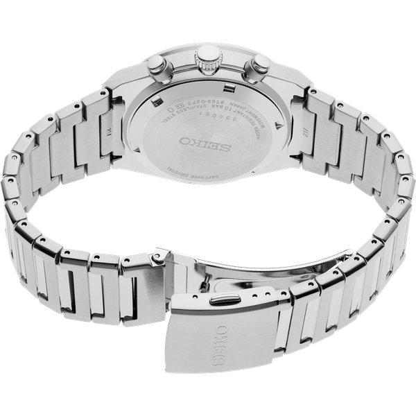 Essentials SS Quartz Chronograph Silver Dial Image 2 Texas Gold Connection greenville, TX