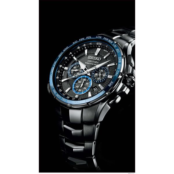 Seiko Coutura Radio Sync Solar Chronograph Men's Watch Image 3 Texas Gold Connection greenville, TX