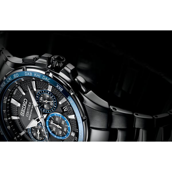 Seiko Coutura Radio Sync Solar Chronograph Men's Watch Image 4 Texas Gold Connection greenville, TX
