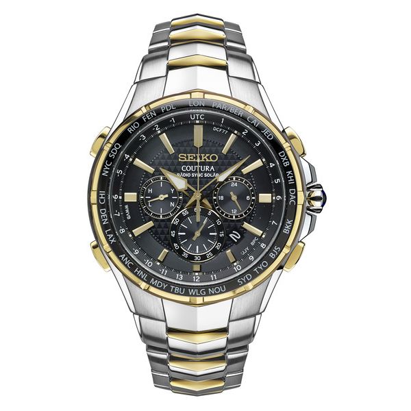 Coutura Radio Sync Solar Chronograph Texas Gold Connection greenville, TX