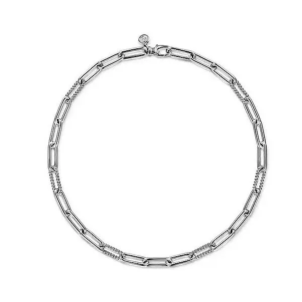 16 inch 925 Sterling Silver Bujukan Link Necklace Image 2 Texas Gold Connection Greenville, TX