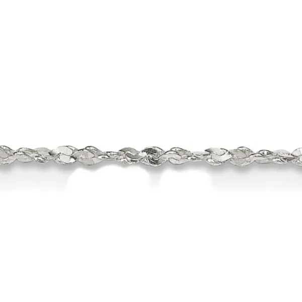 Sterling Silver 1.4mm Twisted Serpentine Chain Texas Gold Connection greenville, TX