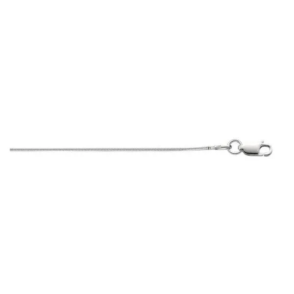 Sterling Silver 0.9mm Octogonal Snake Chain with Lobster Clasp Texas Gold Connection Greenville, TX