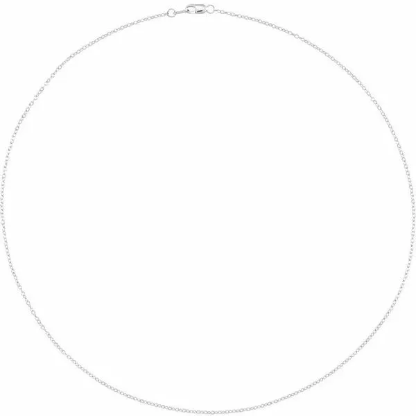 Sterling Silver 1 mm Cable 18