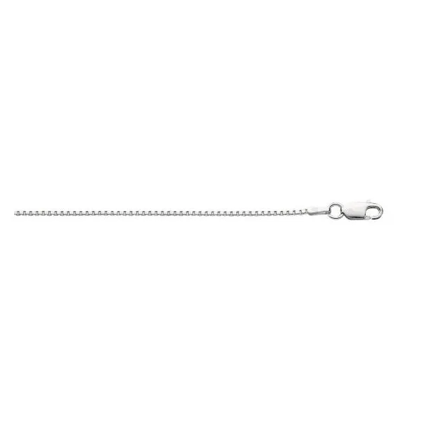 Sterling Silver 1.3mm Classic Box Chain with Lobster Clasp Texas Gold Connection Greenville, TX