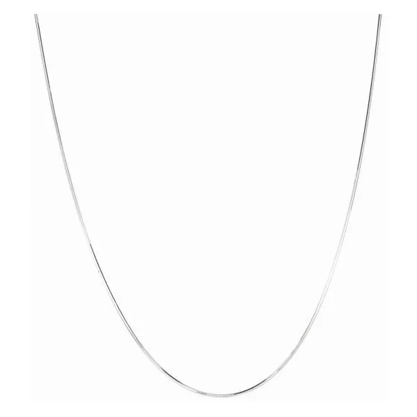 Silver 1.1mm Octogonal Snake Chain Image 2 Texas Gold Connection greenville, TX