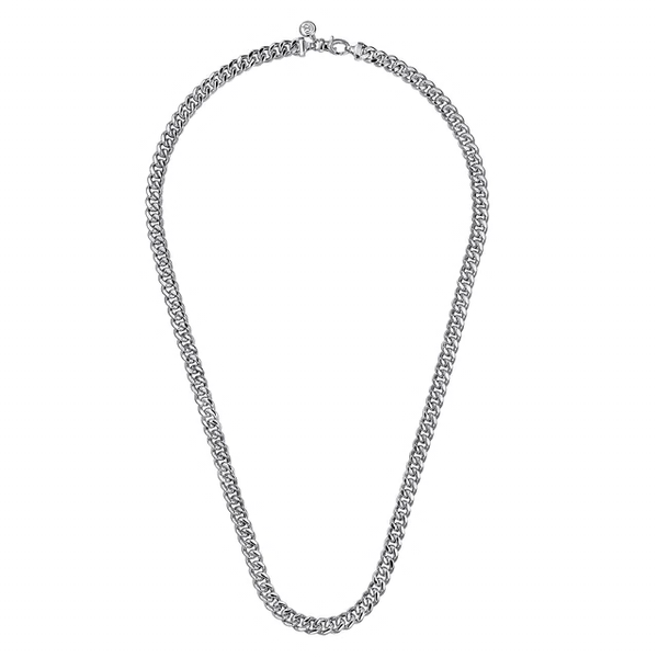 925 Sterling Silver Cuban Link Necklace 7mm 22 inch Texas Gold Connection greenville, TX
