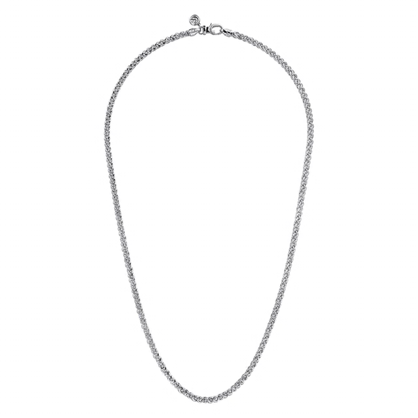 925 Sterling Silver Wheat Chain Necklace 3.2mm 22 inch Texas Gold Connection greenville, TX
