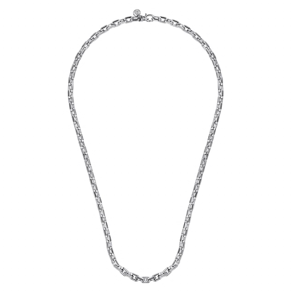 925 Sterling Silver Link Chain Necklace 5.6mm 22 inch Image 3 Texas Gold Connection greenville, TX