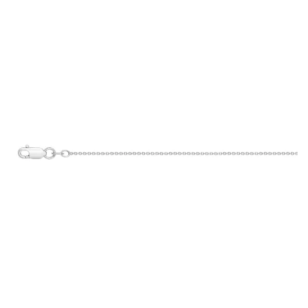 Sterling Silver 1.5mm Round Cable Chain with Lobster Clasp Texas Gold Connection greenville, TX