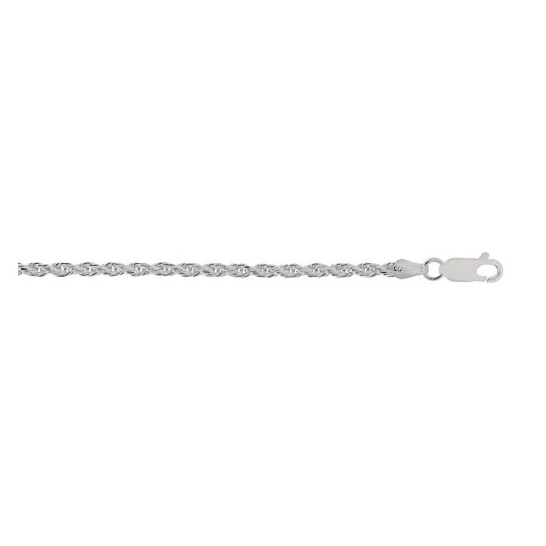 Sterling Silver 2.9mm Rope Chain with Lobster Clasp Texas Gold Connection greenville, TX