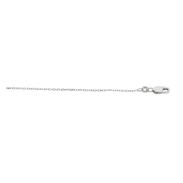 Silver 1.1mm Diamond Cut Cable Chain Texas Gold Connection greenville, TX