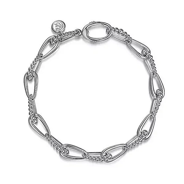 925 Sterling Silver Bujukan Link Chain Bracelet Texas Gold Connection Greenville, TX