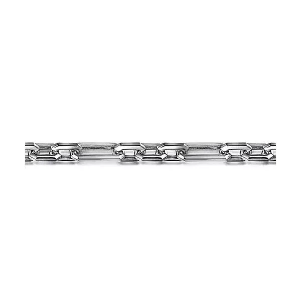 Sterling Silver Figaro Chain Bracelet Image 2 Texas Gold Connection Greenville, TX