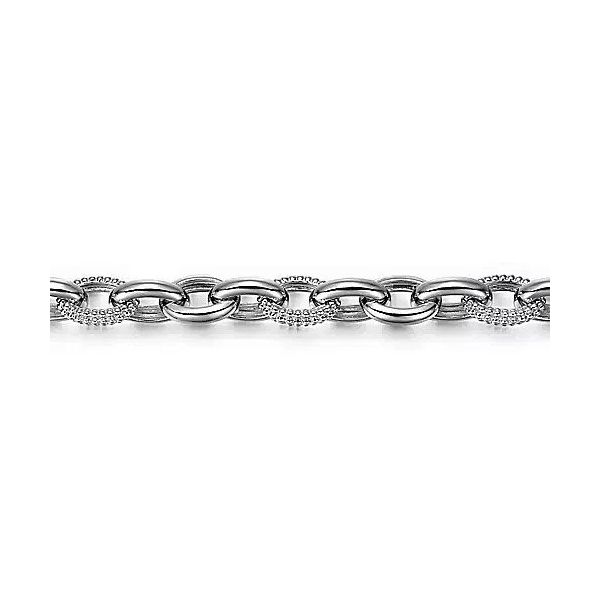 925 Sterling Silver Bujukan Link Chain Tennis Bracelet Image 2 Texas Gold Connection Greenville, TX