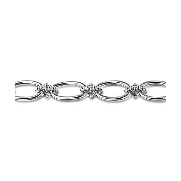7.5inch 925 Sterling Silver Bujukan Link Bracelet Image 2 Texas Gold Connection Greenville, TX