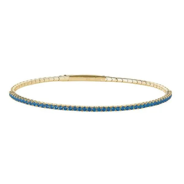 Gold Vermeil Sterling Silver December Birthstone Bracelet Texas Gold Connection Greenville, TX