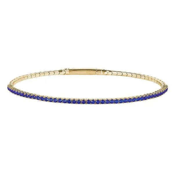 Gold Vermeil Sterling Silver September Birthstone Bracelet Texas Gold Connection greenville, TX