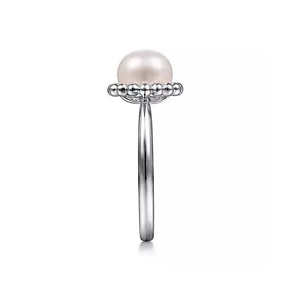 Sterling Silver Bujukan Frame Pearl Ring Image 4 Texas Gold Connection Greenville, TX