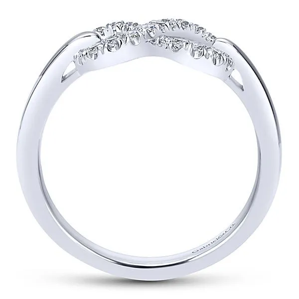 925 Sterling Silver White Sapphire Infinity Fashion Ring Image 2 Texas Gold Connection Greenville, TX