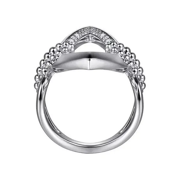 925 Sterling Silver Bujukan and White Sapphire Marquise Ladies Ring Image 2 Texas Gold Connection greenville, TX
